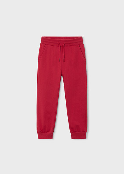 Berry cuffed fleece