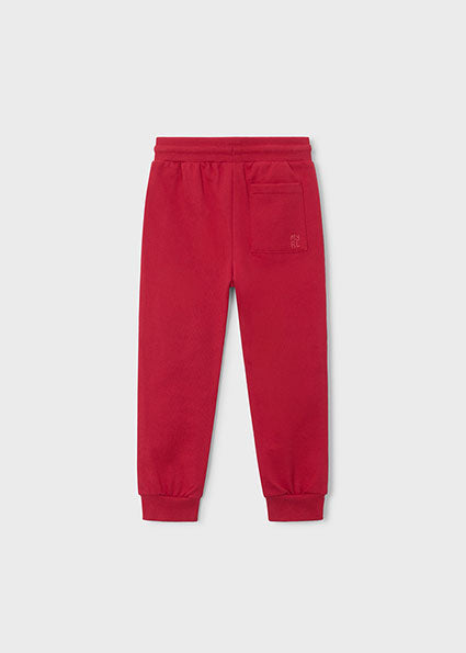 Berry cuffed fleece