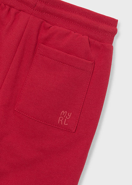 Berry cuffed fleece