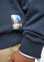 Funnel neck pullover