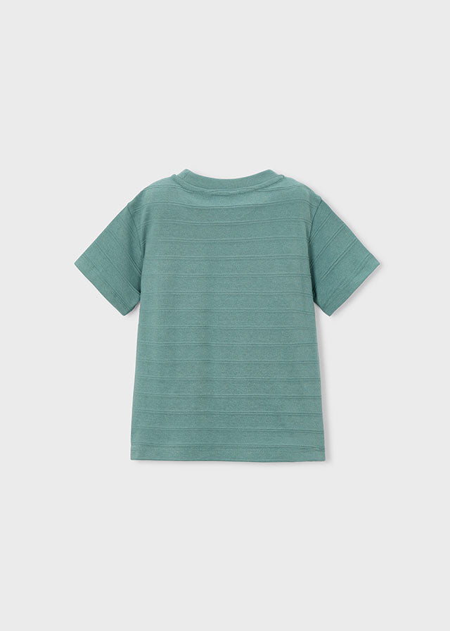 textured striped t-shirt