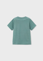 textured striped t-shirt
