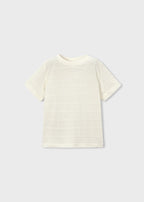 textured striped t-shirt
