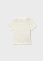 textured striped t-shirt