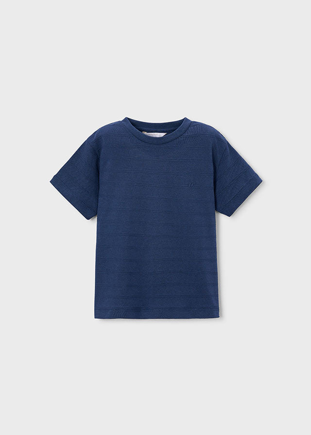textured striped t-shirt