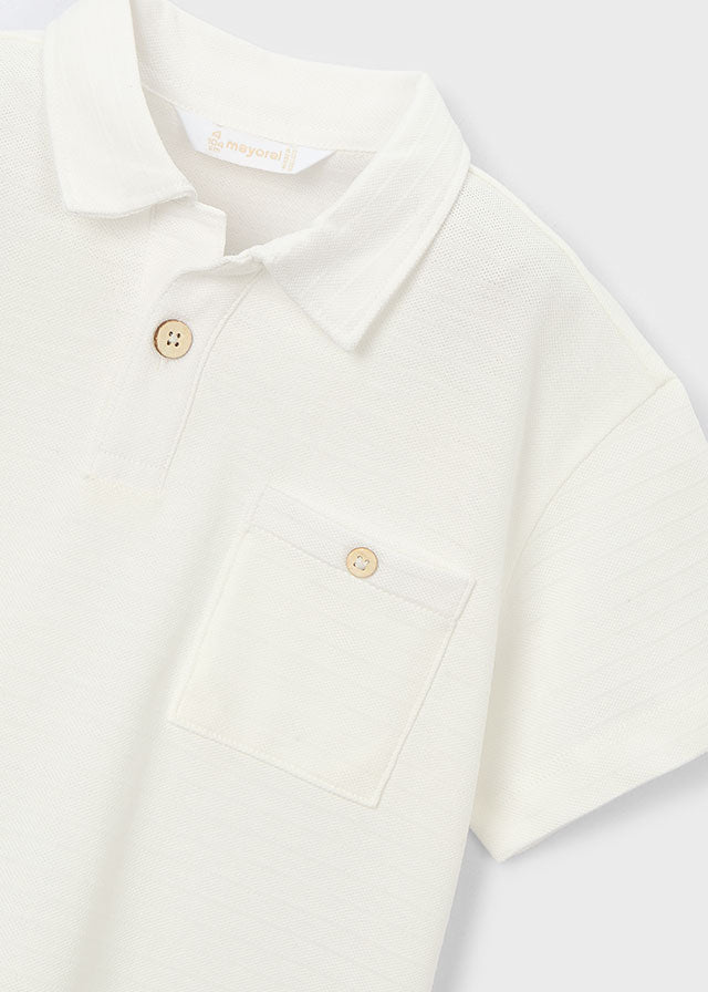 button front polo