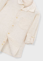 linen button down
