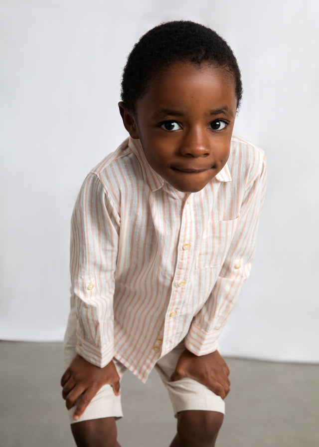 linen button down