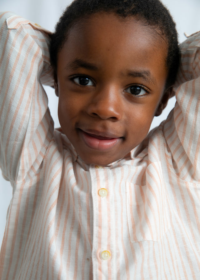 linen button down