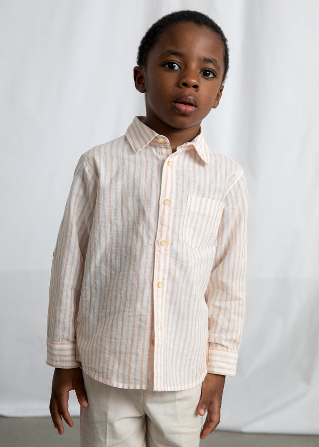 linen button down
