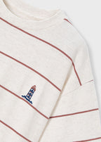 striped lighthouse tee