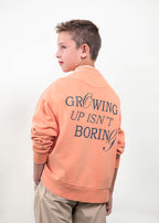 growing up