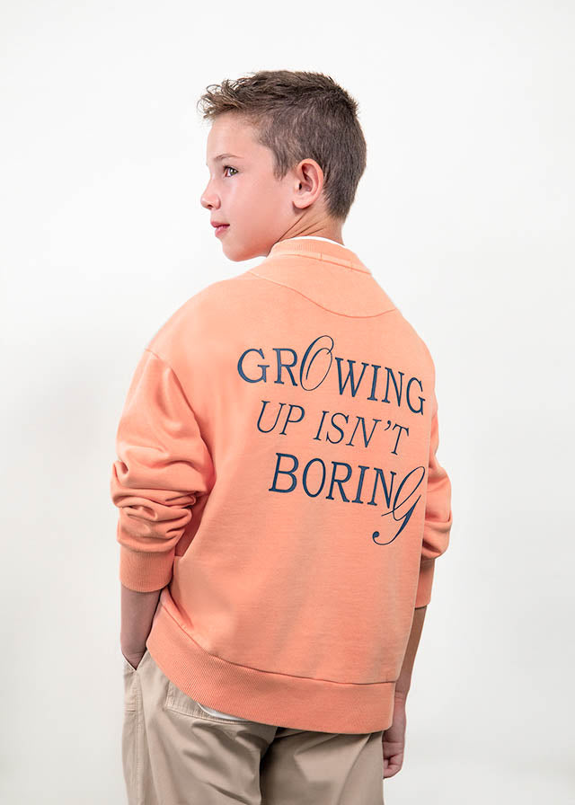 growing up